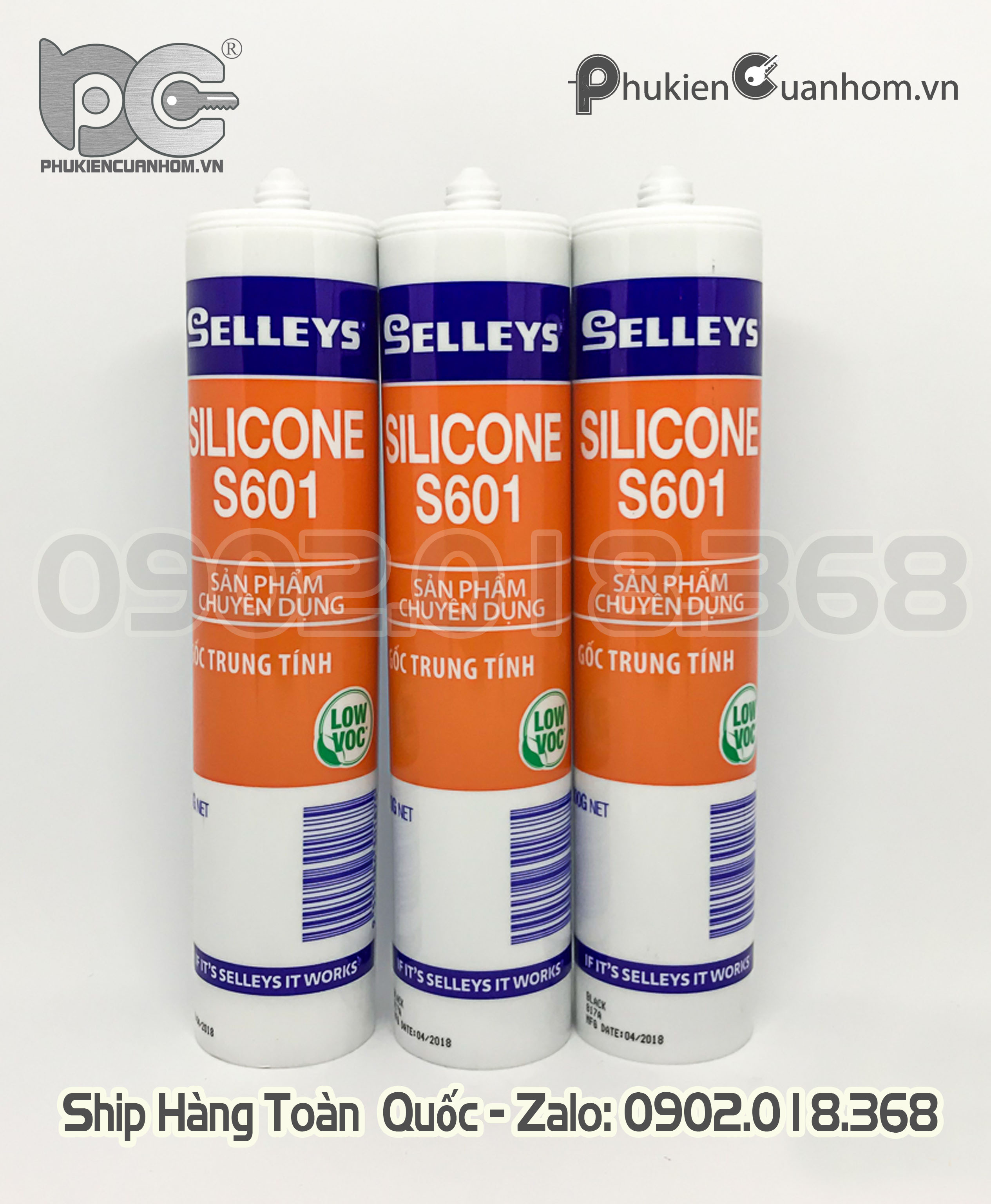Keo silicone trung tính chuyên dụng - Selleys silicone S601