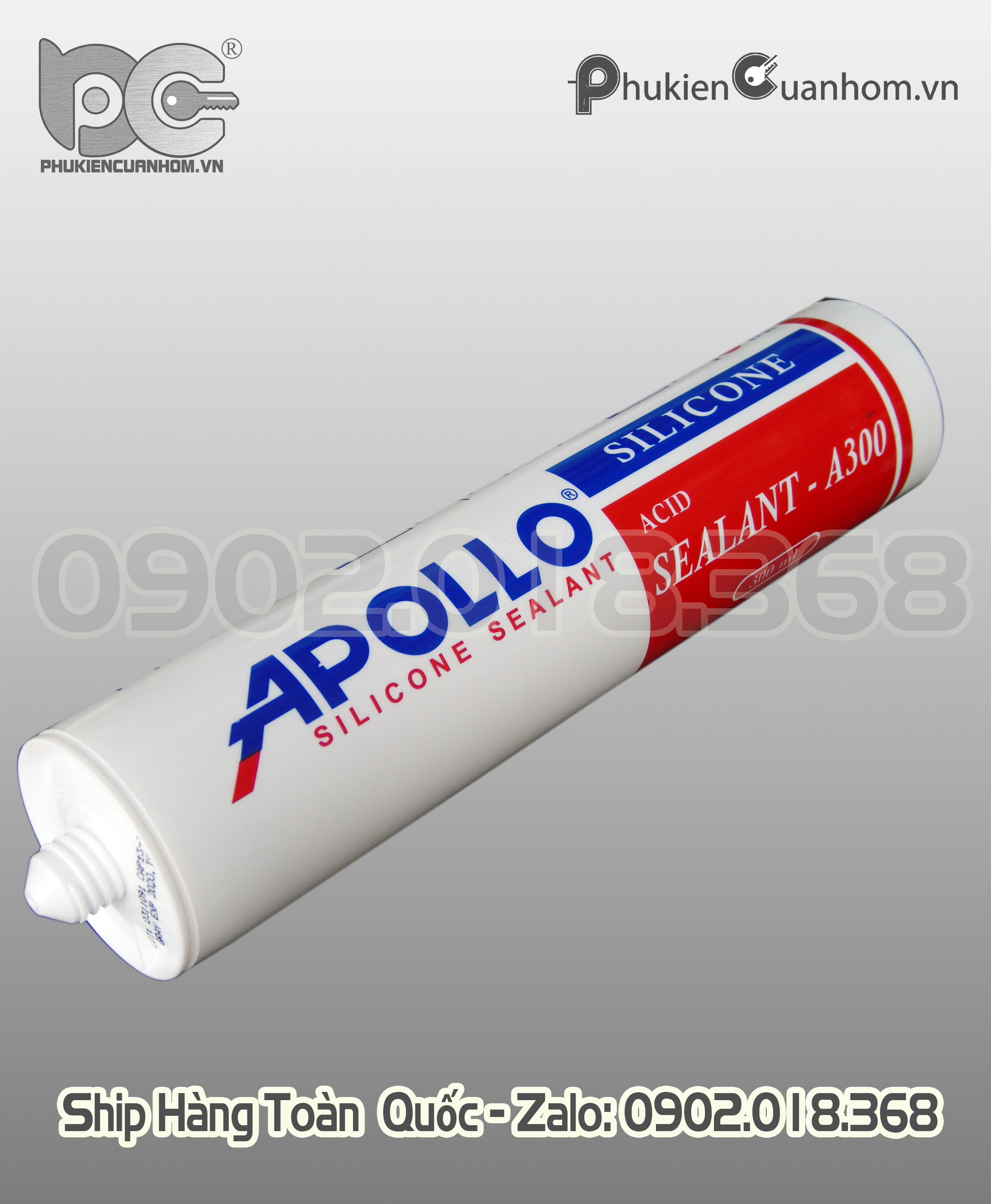Keo Apollo A300 màu xám đậm Xingfa- A300-Gray