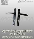 Tay nắm cao cấp cửa đi hiệu Janus tay tròn màu đen