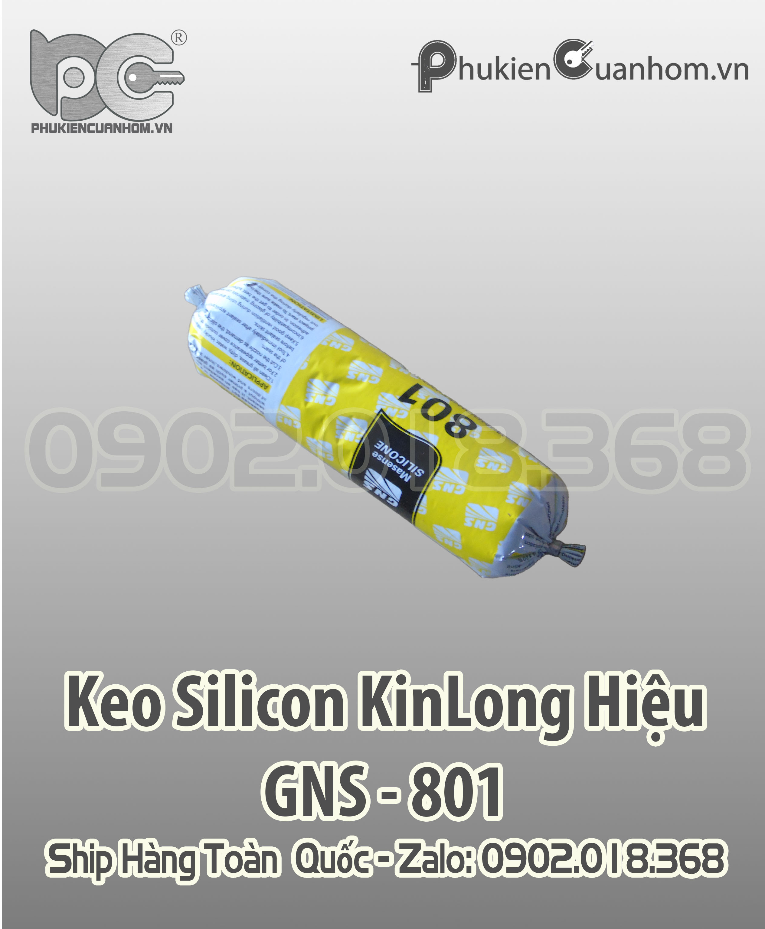 Keo silicone xúc xích KinLong hiệu GNS 801